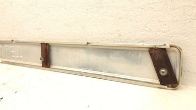 1973-1980 Chevy C10 K10 Tailgate Finish Panel Tail Gate Trim Chrome Oem 00345806