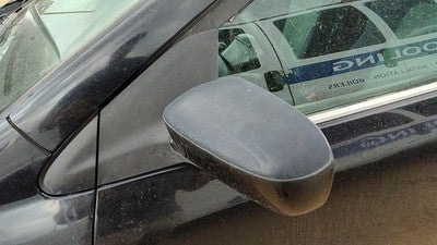 02-05 Honda Civic Hatchback Si Driver Left Side Mirror Door Mounted Black Nbp