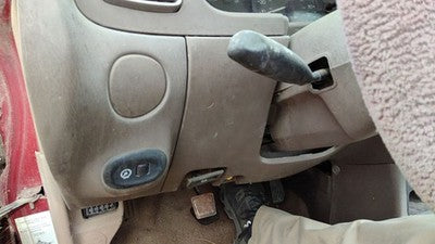 1997-2002 Ford Escort Lower Dash Under Column Knee Bolster Trim Panel Oem Tan