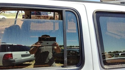 1991-1997 Ford Explorer Driver Left Rear Vent Window Back Door Glass With Frame