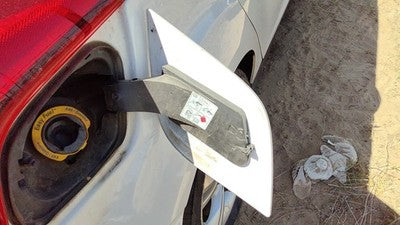12-18 Focus Ford Focus Fuel Tank Door With Hinge Gas Lid Oem Filler White Yz