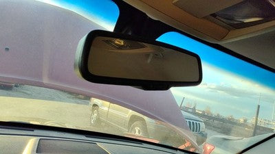 2008-2010 Dodge Charger Inside Rear View Mirror Oem Windshield Mounted