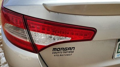 11-13 Kia Optima Sx Driver Left Tail Light Brake Lamp Oem Rear Inner Lid Mounted