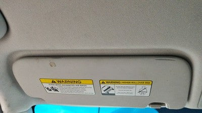 2014-2019 Kia Soul Driver Left Sun Visor Oem 85210B2240eq