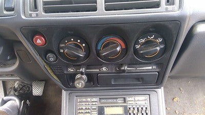 89-93 Galant Vr-4 Trim Bezel Around Heater Controls With Ash Tray Black