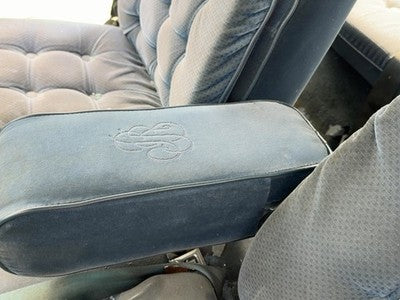 1986 Olds 88 Driver Left Front Arm Rest Side Seat Oem Blue
