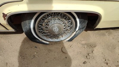 1980 Cadillac Deville Driver Left Rear Wheel Flare Moulding Oem Chrome Trim