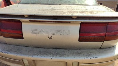 91-94 Sc2 Coupe License Plate Trim Surround Panel Oem Tail Trunk Finish Gold