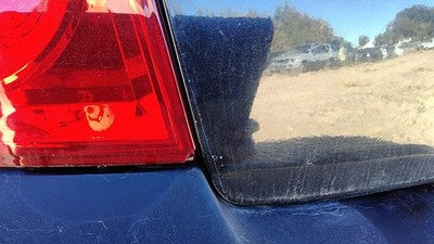 2004-2006 Kia Spectra Driver Left Tail Light Brake Lamp Oem Rear Crack 4 Door