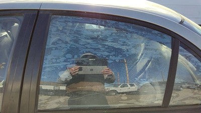 1996-2000 Saturn Sl1 Driver Left Rear Side Window Door Glass Oem Back 21098677