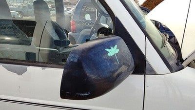 1988-1997 Gmc Safari Passenger Right Side Mirror Door Mounted Oem 15959554