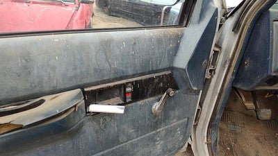 1991 Chevy Silverado 1500 Driver Left Front Door Trim Panel Manual Windows Blue
