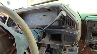 1987-1991 Ford F150 Trim Bezel Around Speedometer Oem Dash Surround Panel