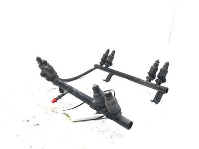 1994-1996 Dodge Dakota Complete Fuel Rail With Injectors Set Oem 5.2L 53030262