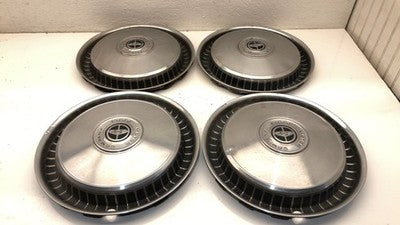 71-77 1971-1977 Ltd Torino Galaxie Set Of 4 Hub Cab Wheel Covers Oem 15 Factory