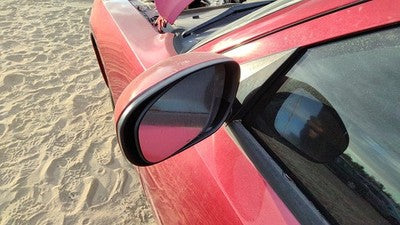 06-10 Dodge Charger Driver Left Side Mirror Door Mounted Prh Inferno Red Crystal