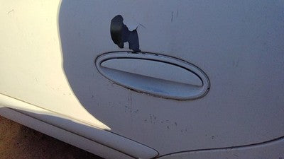1997-2005 Buick Century Driver Left Rear Outside Door Handle Oem Back White