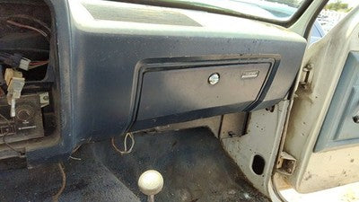 1984 Dodge Ram W250 Glove Box Assembly Complete Door With Latch Oem Blue
