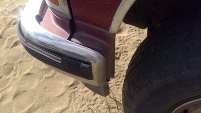 1988 Gmc Sierra 2500 Driver Left Moulding From Fender Oem Trim Strip Red
