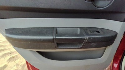 08-10 Charger Driver Left Rear Door Trim Panel With Switches Back Db Slate Gray