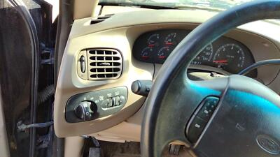 1997-2004 Ford F150 Trim Bezel Around Speedometer Oem Dash Surround Panel Tan Mx