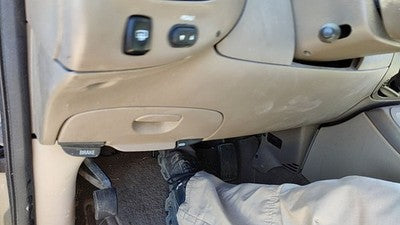 97-02 Ford Expedition Lower Dash Under Column Knee Bolster Trim Panel Oem Tan Fh