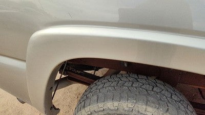 99-07 Silverado 2500 Passenger Right Rear Wheel Flare Moulding Back Pewter 11U