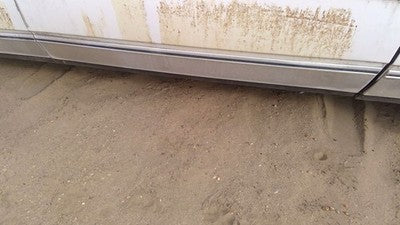 1986 Chevy Caprice Passenger Right Front Moulding From Door Oem Trim Strip