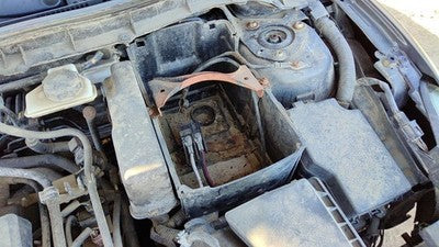 2010-2013 Mazda 3 Complete Battery Box Mount Tray With Hold Down Oem 2.0l