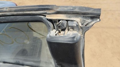 2003-2007 Saturn Ion Driver Left Rear Door Latch With Rods/Cables Oem Back