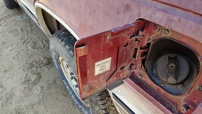 1993 S10 Blazer Fuel Tank Door With Hinge Gas Lid Oem Filler Red