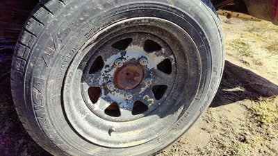 1987-1991 Ford F150 15" Steel Wheel Oem 8 Spoke Rim