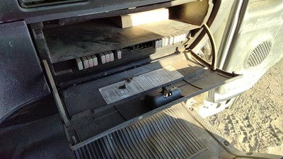 1996 Isuzu Npr Glove Box Assembly Complete Door With Latch Oem Gray