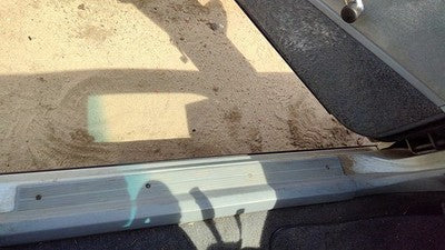 1990 Olds 88 Passenger Right Lower Kick Trim Panel Oem Gray