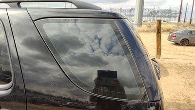 1998-2005 Mercedes Ml320 Driver Left Rear Quarter Glass Back Side Window Oem