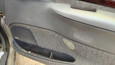 98-00 Town & Country Passenger Right Front Door Trim Panel With Switches Gray