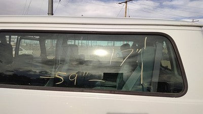1971-1996 Gmc Van 3500 Driver Left Rear Quarter Glass Back Side Window Oem