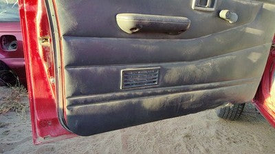 1997 Nissan Hardbody Driver Left Front Door Trim Panel Gray