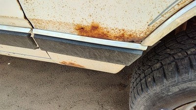 1984 Dodge Ram W250 Passenger Right Moulding From Fender Oem Trim Strip