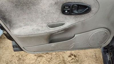 1999 Saturn Sl2 Driver Left Front Door Trim Panel With Master Switch Gray