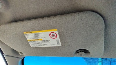 2002-2004 Chevy Trail Blazer Driver Left Sun Visor Oem Gray 95D 15194836