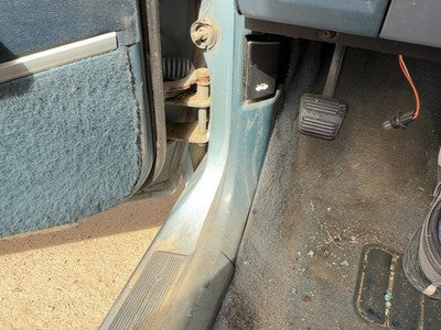 1986 Olds 88 Driver Left Lower Kick Trim Panel Oem Blue