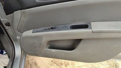 08-09 Sentra Passenger Right Front Door Trim Panel With Switches Charcoal W