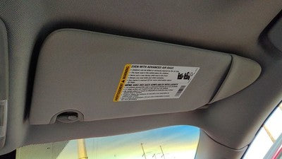 2006-2011 Buick Lucerne Passenger Right Sun Visor Oem Ebony 193 15780929