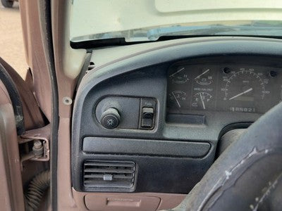 92-97 Ford F250 Trim Bezel Around Speedometer Oem Dash Surround Panel Brown Rk