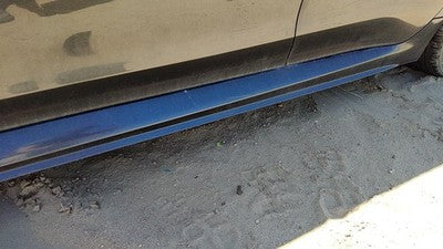 15 16 Subaru Wrx Driver Left Lower Rocker Moulding Oem Side Skirt Dark Gray Dgm