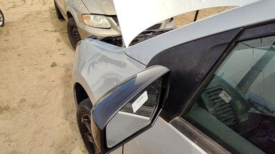 2007-2012 Nissan Sentra Sr Driver Left Side Mirror Door Mounted Oem Silver K23