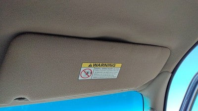 2000-2002 Ford Expedition Passenger Right Sun Visor Oem Tan Fh Yl1Z7804104Aac