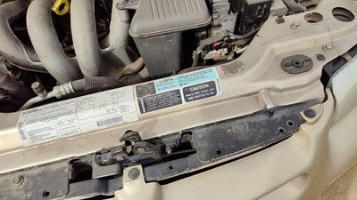 95-00 Dodge Stratus Top Plastic Cover Above Radiator Support Sight Shield Oem