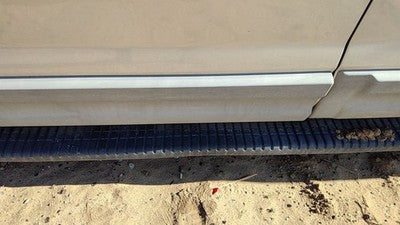 01-03 Ford Explorer Driver Left Front Moulding From Door Trim Strip Silver Ts